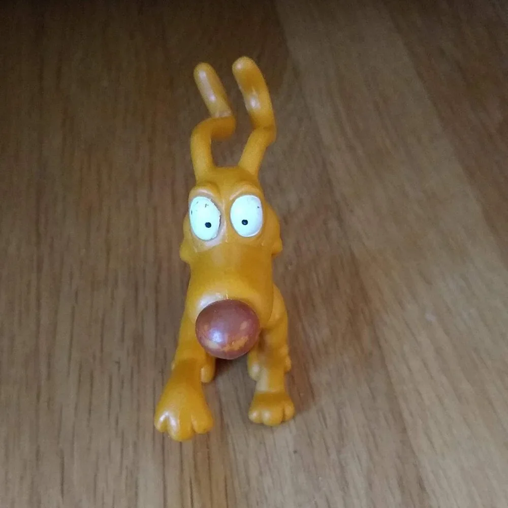 Mattel Nickelodeon Rugrats Spike The Dog + Tommy PVC Figure Vintage
